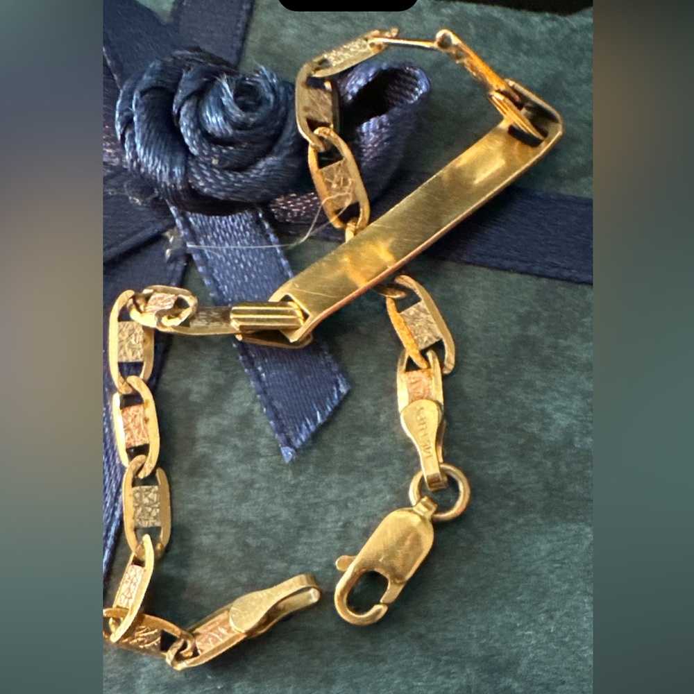 14k Girls bracelet